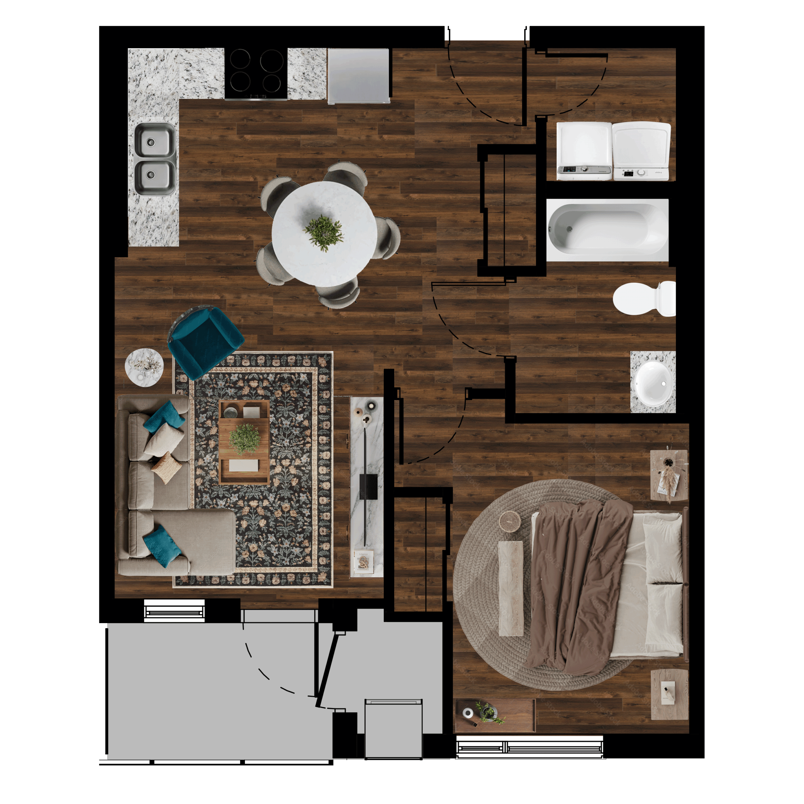 Regent Suite Feature Layout